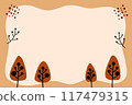 Illustration of autumn forest 117479315