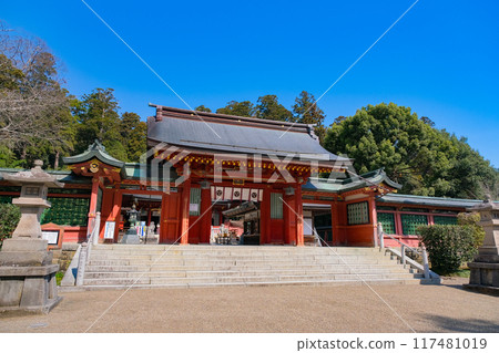 宮城縣鹽灶市芝彥神社門 117481019