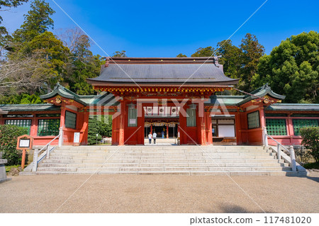 宮城縣鹽灶市芝彥神社門 117481020