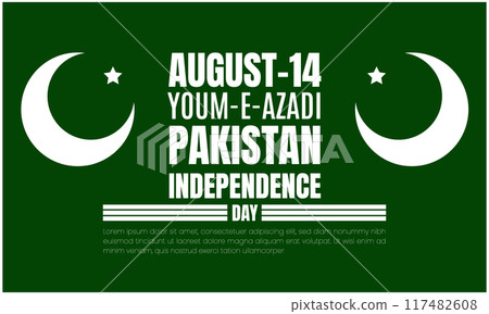 Pakistan Independence day is observed every year on August 14, 117482608
