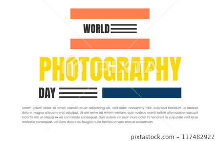 world photography day, poster and banner design for world photography day world photography day, poster and banner design for world photography day 117482922