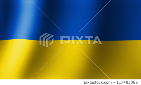 ukraine, flag, waving 117483069