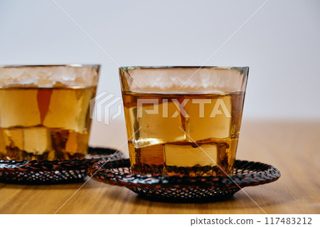 Barley tea 117483212
