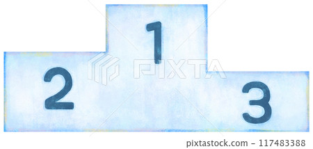 Simple podium illustration Simple podium illustration 117483388