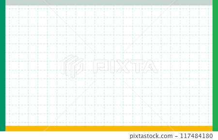 Graph paper frame Graph paper frame 117484180