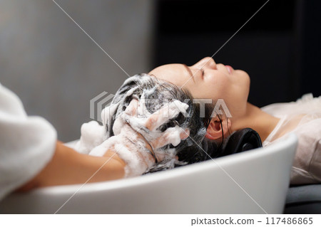 Beauty salon head spa image 117486865