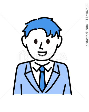 Suit Men Bust Up 02 Suit Men Bust Up 02 117487390