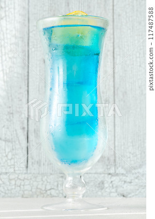 Blue lagoon cocktail Blue lagoon cocktail 117487588