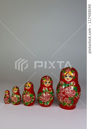 俄羅斯娃娃,俄羅斯民間藝術 俄羅斯娃娃,俄羅斯民間藝術 117488040