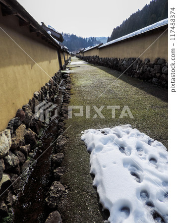 一乘谷朝倉氏遺址的冬景 一乘谷朝倉氏遺址的冬景 117488374