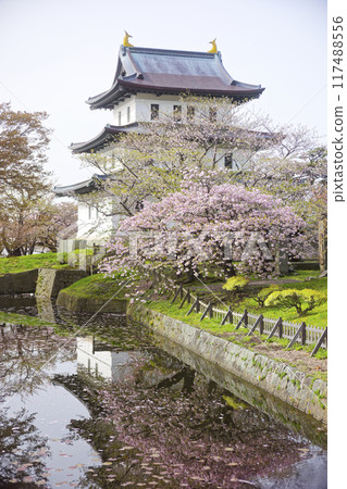 在Matsumae城堡的櫻花 117488556