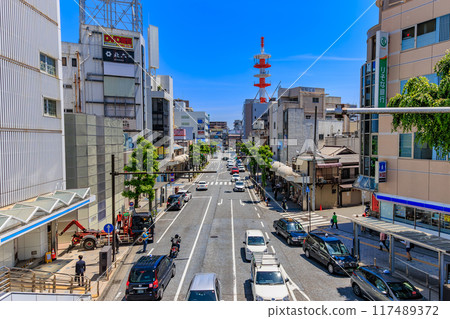 Cityscape in front of Yokosuka Chuo Station, Yokosuka City, Kanagawa Prefecture Cityscape in front of Yokosuka Chuo Station, Yokosuka City, Kanagawa Prefecture 117489372