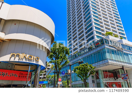 神奈川縣橫須賀市橫須賀中央大道沿線的市中心區域 神奈川縣橫須賀市橫須賀中央大道沿線的市中心區域 117489390