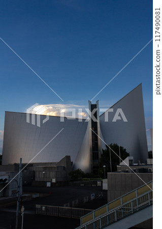 St. Mary's Cathedral at dusk 117490081