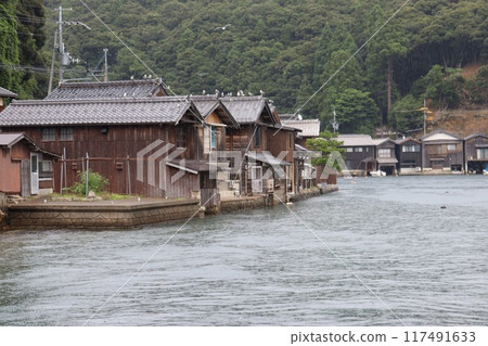 京都府宮津市伊根町風景 117491633