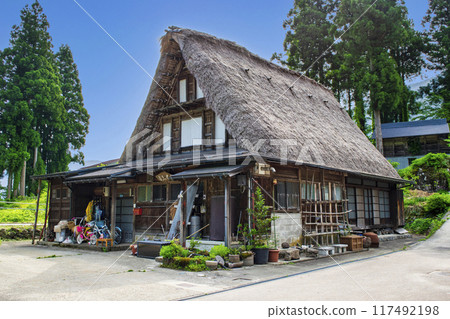 Toyama Prefecture Gokayama Ainokura Gassho-style Village Gassho-style Inn Sangoro World Heritage Site Toyama Prefecture Gokayama Ainokura Gassho-style Village Gassho-style Inn Sangoro World Heritage Site 117492198