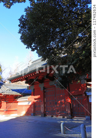 東京大學赤門風景,文京區,東京 東京大學赤門風景,文京區,東京 117492634