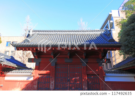 東京大學赤門風景,文京區,東京 東京大學赤門風景,文京區,東京 117492635