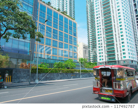 Dynamic Philippines - Downtown Makati, Manila Cityscape (May 2024) 117492787