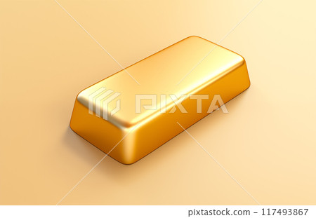 卡通3D金砖插画图片 117493867