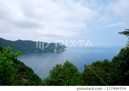 Mihama-cho, Mikata-gun, Fukui Prefecture_Wakasa Bay from the Rainbow Line 5_August 2024 Mihama-cho, Mikata-gun, Fukui Prefecture_Wakasa Bay from the Rainbow Line 5_August 2024 117494354
