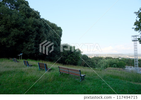 Toyota City, Aichi Prefecture_View from Hirashiba Plum Grove Park 3_October 2023 117494715