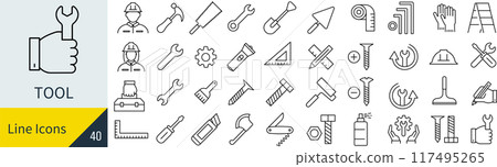 Tools icon set 117495265