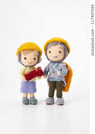 Amigurumi doll disaster prevention training Amigurumi doll disaster prevention training 117497084
