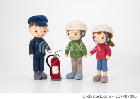 Amigurumi doll disaster prevention training 117497096