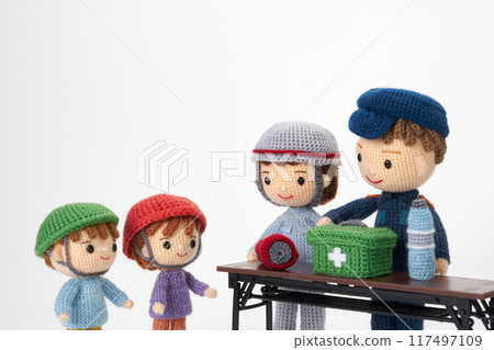 Amigurumi doll disaster prevention training 117497109