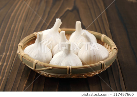 Fresh garlic 117497660