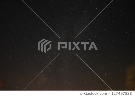 Countless stars shining in the silence 117497828