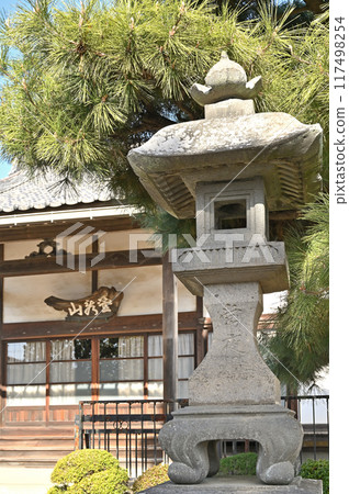 Honjo-shuku on the Nakasendo road: Kaizenji Temple, Myoshinji school of the Rinzai sect, Honjo city center 117498254