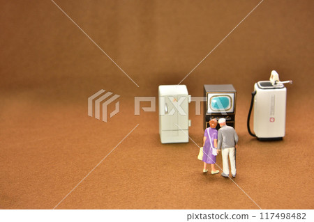 Showa Retro Three Sacred Treasures - Miniature Showa Retro Three Sacred Treasures - Miniature 117498482