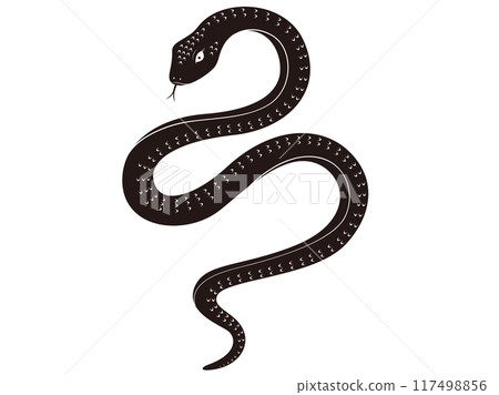 New Year's Cards, Zodiac, Year of the Snake 117498856
