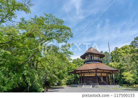 三重縣伊賀市，伊賀上野城內為紀念松尾芭蕉誕辰300週年而建造的夏季俳句館 117500155
