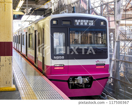 新京成電鐵N800 在松戶站停靠 117500367