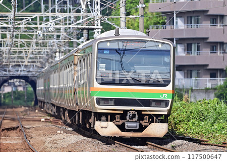 Tokaido Line Manazuru JR East E231 series 1000 series U520 (Oyama) 117500647