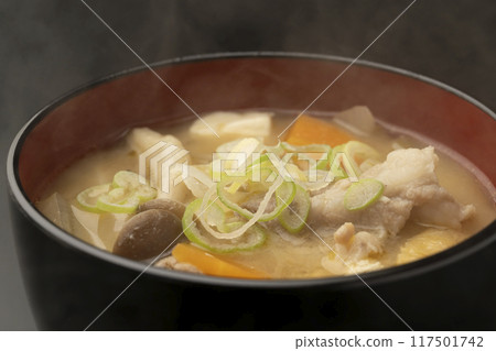 豬肉湯Tonjiru 117501742