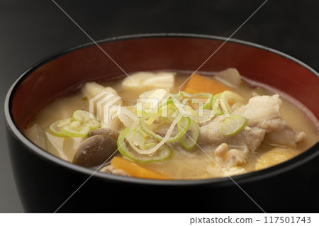 Pork miso soup Pork miso soup 117501743