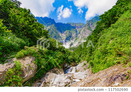 夏天從谷川武市看到的倉澤景色 117502690