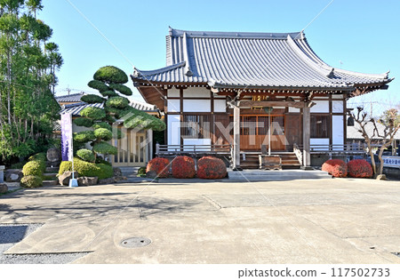 Honjo-shuku on the Nakasendo road: Jionji Temple of the Shingon sect, central Honjo city Honjo-shuku on the Nakasendo road: Jionji Temple of the Shingon sect, central Honjo city 117502733