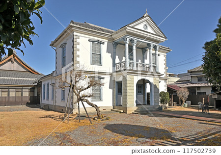 Honjo-juku on the Nakasendo Road: Former Honjo Police Station, Honjo City Center 117502739