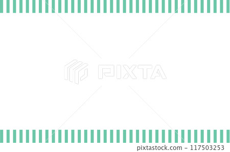 綠色條紋框架。框架材料,中心有複製空間。 綠色條紋框架。框架材料,中心有複製空間。 117503253