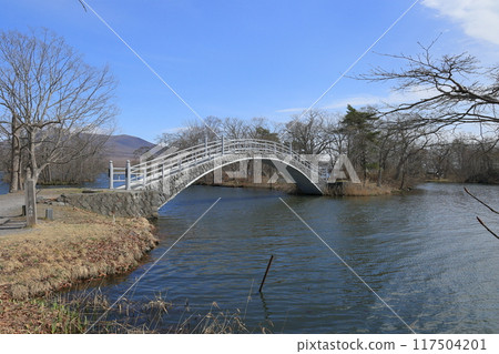 Onuma Park, Hokkaido in April Onuma Park, Hokkaido in April 117504201