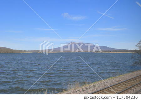 四月的北海道大沼公園 四月的北海道大沼公園 117504230