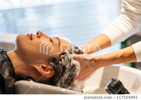 shampoo, beauty, beautician 117504965