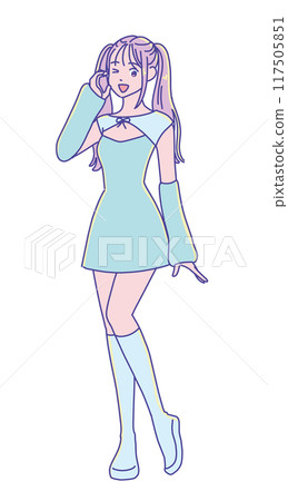 K-pop style girls K-pop style girls 117505851