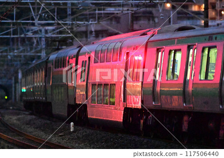 Tokaido Line Manazuru JR East E231 Series 1000 Salo Green Car Tokaido Line Manazuru JR East E231 Series 1000 Salo Green Car 117506440