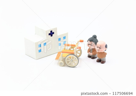 老年人、老年人、照護、醫療形象 117506694